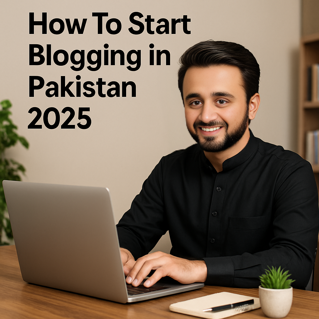How To Start Blogging in Pakistan 2025